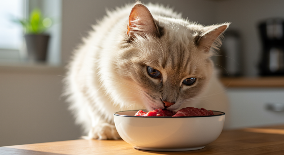 L’alimentation crue (BARF) pour le Ragdoll : ce qu’il faut savoir