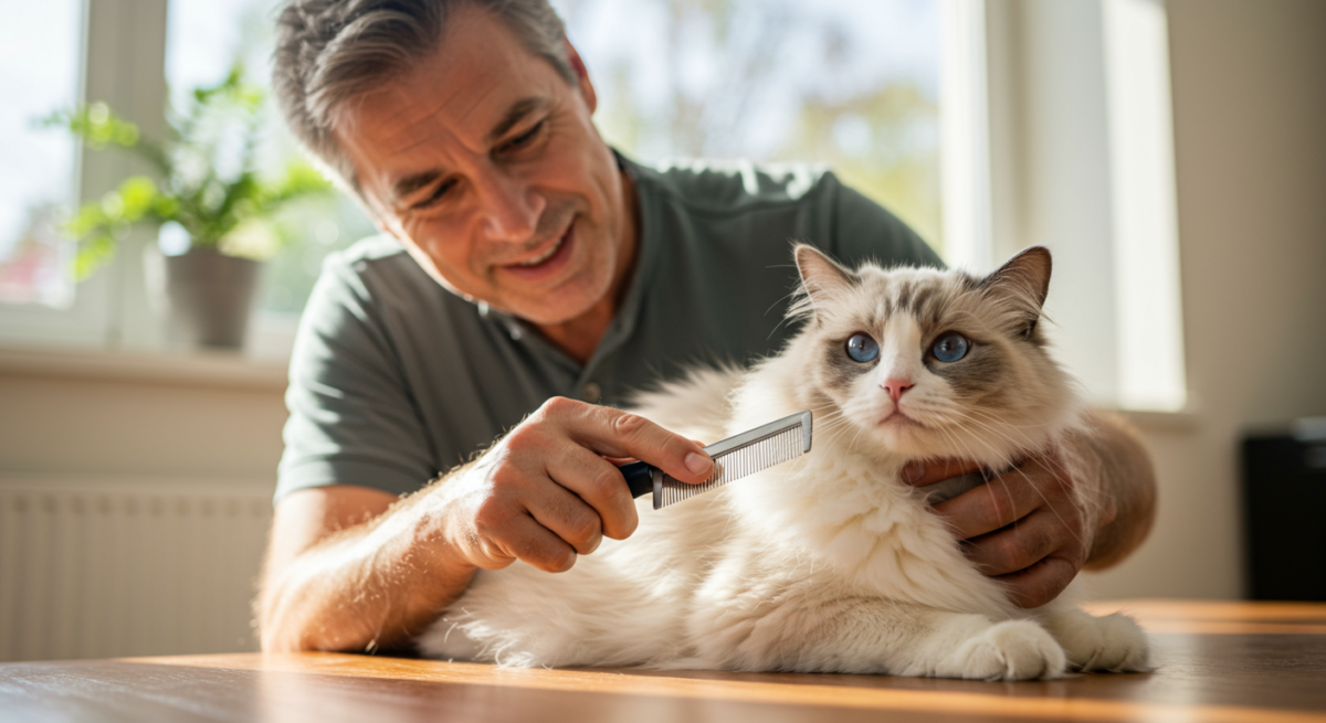 Le Ragdoll et les parasites : prévention puces, tiques et vers